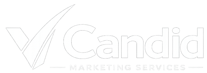 Candid Marketing Services white logo